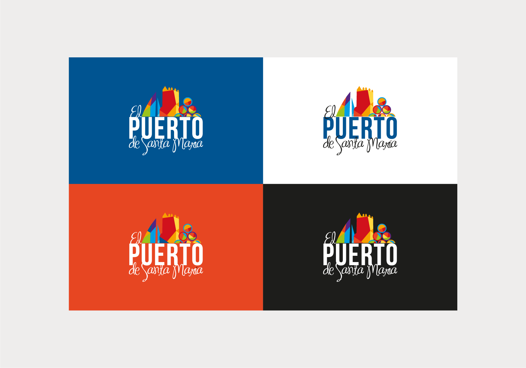 Diseño del actual logotipo de Turismo El Puerto. Creación de la identidad corporativa y sus aplicaciones en distintos formatos. Desarrollo y gestión de campañas en redes sociales.  Diseño del actual logotipo de Turismo El Puerto. Creación de la identidad corporativa y sus aplicaciones en distintos formatos. Desarrollo y gestión de campañas en redes sociales.