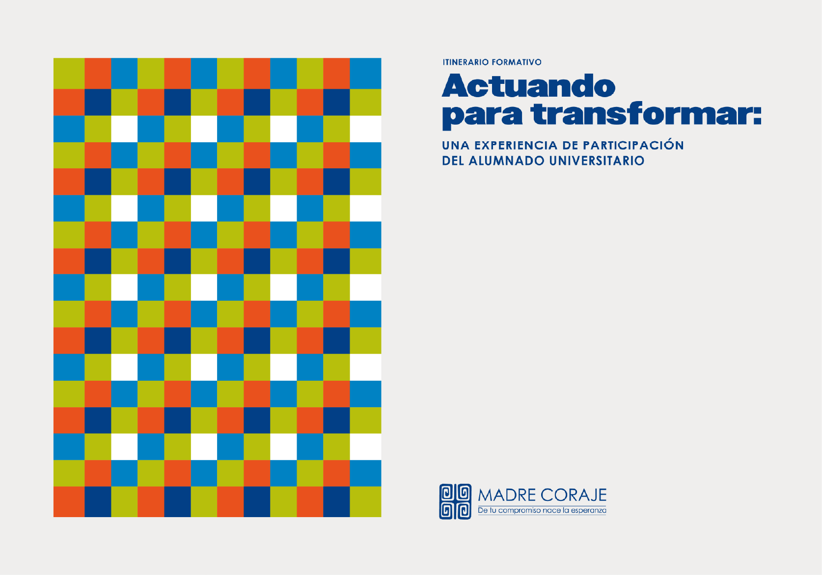 Proyecto Madre Coraje, Plannet, Diseño Editorial, Diseño